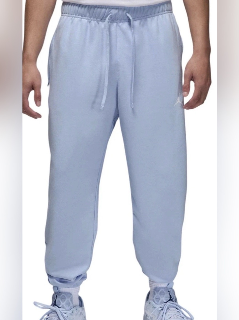 Jordan Sport Crossover Dri-FIT Blue Fleece Pants Mens Size XL NEW FV8608-407